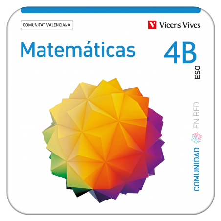 Matemáticas 4B. Comunitat Valenciana. (Comunidad en Red) (Edubook...