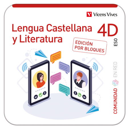 Lengua Castellana y Literatura 4D. (Comunidad en Red). Ed. por...