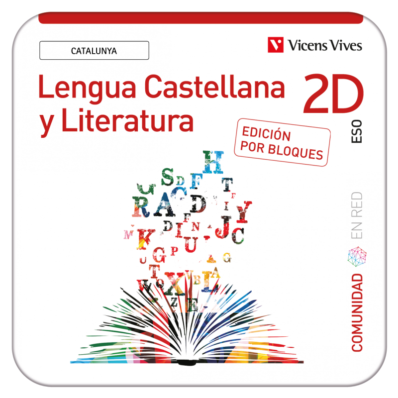 Lengua Castellana y Lit. 2D Diversidad. Catalunya. (Cdad. en Red). Ed. por bloques (Edubook Digital)