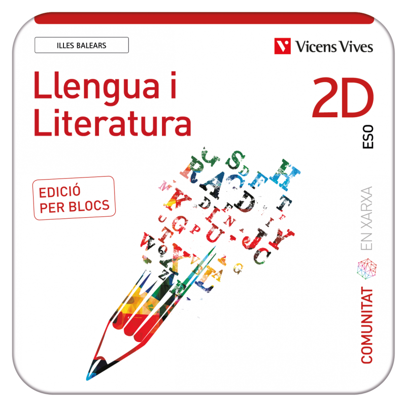 Llengua i Literatura 2D. Diversitat Baleares (Ctat en Xarxa)Ed per blocs (Edubook Digital)