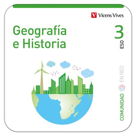 Geografía e Historia 3 Geografía (Comunidad en Red) (Edubook Digital)