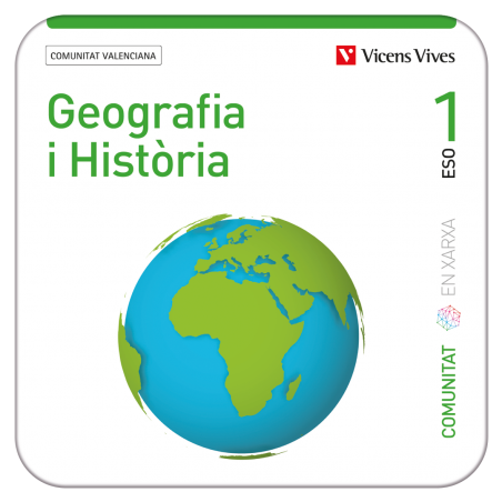 Geografia i Història 1 Comunitat Valenciana (Comunitat en Xarxa) (Edubook Digital)