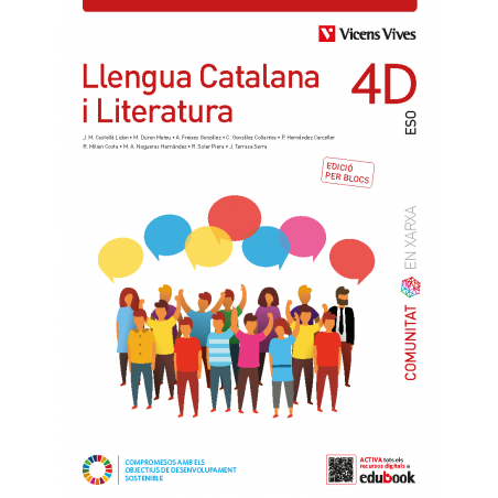 Llengua Catalana i Literatura 4D. (Comunitat en Xarxa). Edició per...