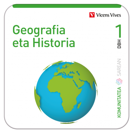 Geografia eta Historia 1. Komunitatea Sarean (Edubook Digital)