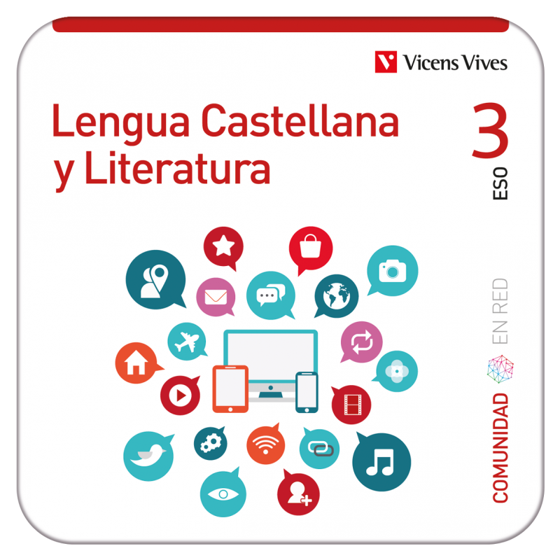 Lengua Castellana y Literatura 3. (Comunidad en Red). Ed. combinada (Edubook Digital)