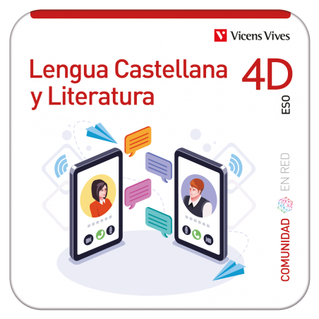 Lengua Castellana y Literatura 4D. (Comunidad en Red). Edición combinada (Edubook Digital)