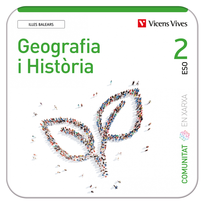 Geografia i Història 2D. Illes Balears (Comunitat en Xarxa) (Edubook Digital)