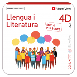 Llengua i Literatura 4D. Valencia. (Comunitat en Xarxa) Edició per blocs (Edubook Digital)