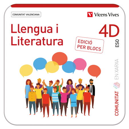 Llengua i Literatura 4D. Valencia. (Comunitat en Xarxa) Edició per...