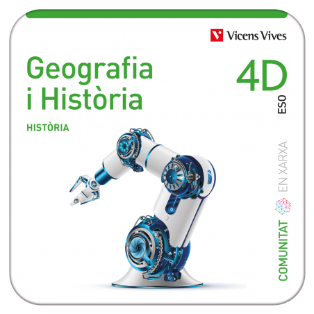 Geografia i Història 4D. (Comunitat en Xarxa) (Edubook Digital)