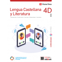 Lengua Castellana y Literatura 4D. (Comunidad en Red). Edición combinada