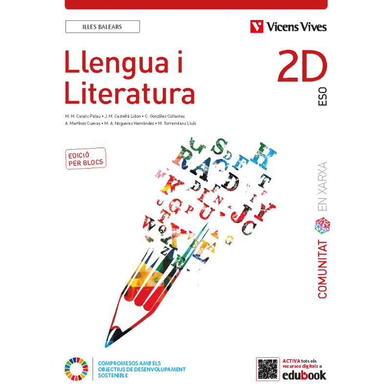 Llengua i Literatura 2D. Diversitat. Illes Balears (Comunitat en Xarxa). Edició per blocs