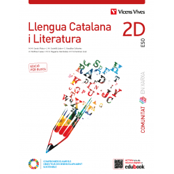 Llengua Catalana i Literatura 2D. (Comunitat en Xarxa). Edició per blocs
