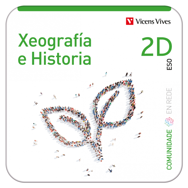 Xeografía e Historia 2D. Galicia (Comunidade en Rede) (Edubook Digital)