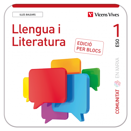 Llengua i Literatura 1. Illes Balears. (Comunitat en Xarxa). Edició...