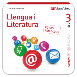 Llengua i Literatura 3. Comunitat Valenciana (Comunitat en Xarxa). Edició per blocs (Edubook Digital)