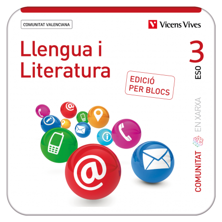 Llengua i Literatura 3 C. Valenciana(Ctat. en Xarxa). Ed. per blocs (Edubook Digital)