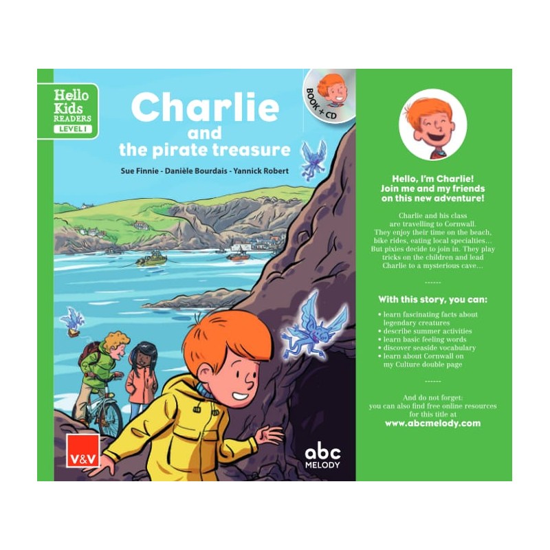 Charlie and the pirate treasure. Book and CD
