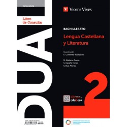 Dual 2. Lengua Castellana y Literatura para Catalunya. Libro y actividades con proyecto Digital