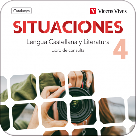 Situaciones 4. Lengua Castellana y Literatura para Catalunya. Libro de consulta (Edubook Digital)
