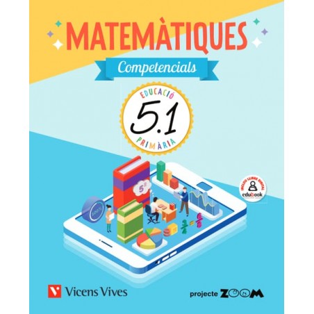 Matemàtiques Competencials 5. Catalunya. Llibre 1, 2 i 3 (P.Zoom)