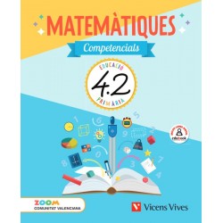 Matemàtiques Competencials 4. Comunitat Valenciana. Llibre1,2 i 3 (P.Zoom)
