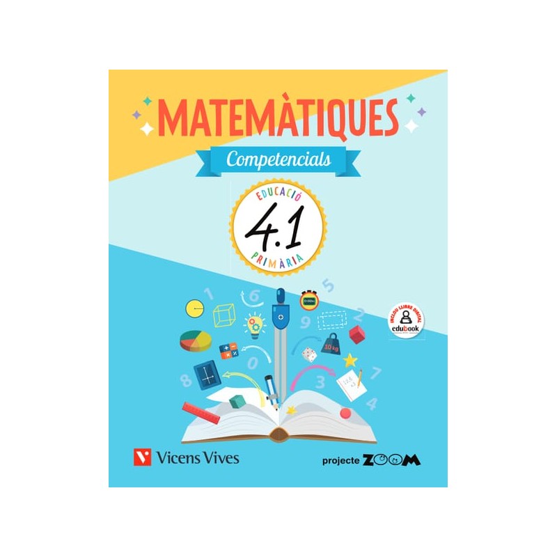 Matemàtiques Competencials 4. Llibre 1, 2 i 3. (P. Zoom)