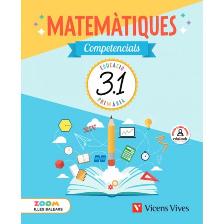 Matemàtiques Competencials 3. Illes Balears. Llibre 1, 2 i 3. (P....