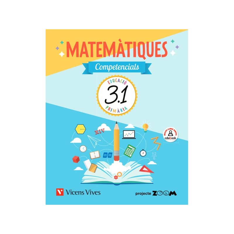 Matemàtiques Competencials 3 Catalunya. Llibre 1, 2 i 3. (P. Zoom)