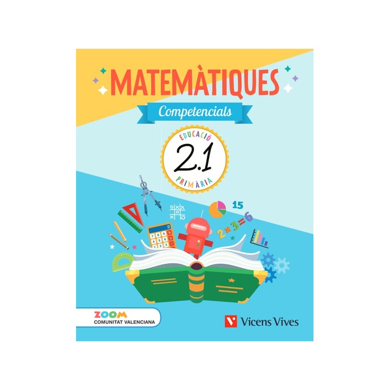 Matemàtiques Competencials 2. Comunitat Valenciana llibre 1, 2 i 3 (P. Zoom)
