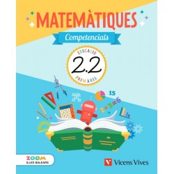 Matemàtiques Competencials 2. Illes Balears llibre 1, 2 i 3 (P. Zoom)