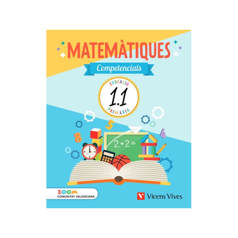 Matemàtiques Competencials 1. Comunitat Valenciana. Llibre 1, 2 i 3. (P. Zoom)