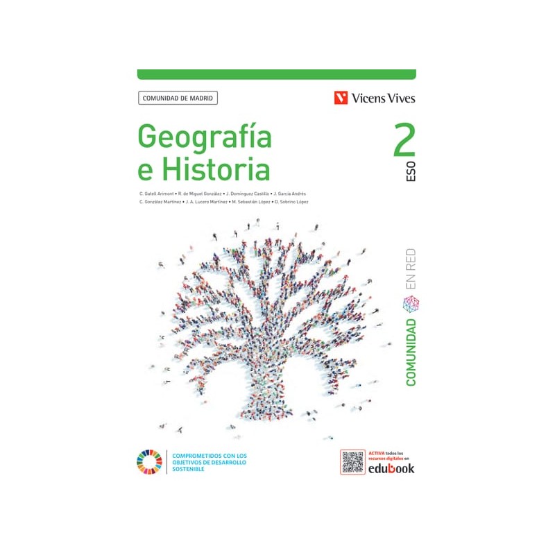 Geografía e Historia 2 + Separata. Comunidad de Madrid (Comunidad en Red)