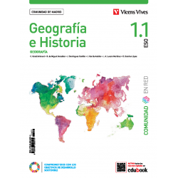 Geografía e Historia 1 (1.1-1.2+Separatas) Comunidad de Madrid (Comunidad en Red)