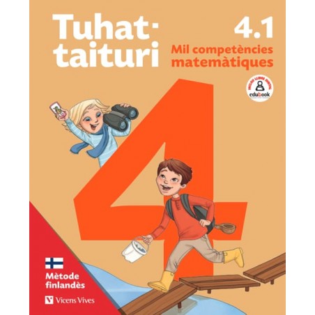Tuhattaituri 4.1. Matemàtiques. Llibre i fitxes.Català (Mètode finlandès)