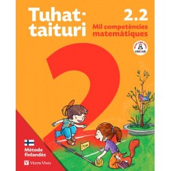 Tuhattaituri 2.2. Matemàtiques. Llibre i fitxes.Català (Mètode finlandès)