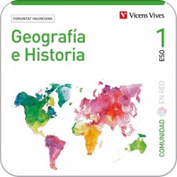 Geografia e Historia 1 Comunitat Valenciana Comunidad en Red (Edubook Digital)