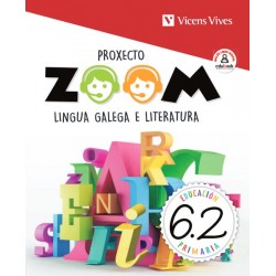 Lingua Galega e Literatura 6 (P.Zoom) Libros 1, 2 e 3