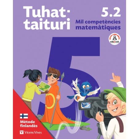 Tuhattaituri 5.2. Matemàtiques. Llibre i fitxes.Català (Mètode finlandès)