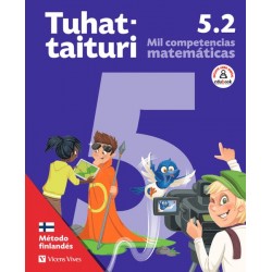 Tuhattaituri 5.2. Matemáticas. Libro y fichas (Método finlandés)
