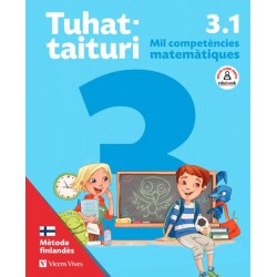 Tuhattaituri 3.1. Matemàtiques. Llibre i fitxes.Català (Mètode finlandès)