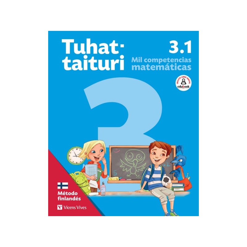 Tuhattaituri 3.1. Matemáticas. Libro y fichas (Método finlandés)