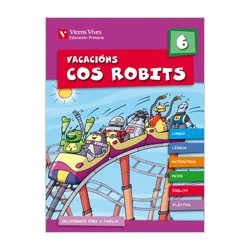Vacacións cos Robits 6. Libro e soluc. Galicia