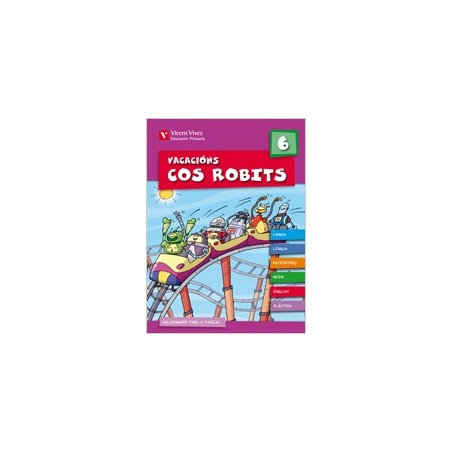 Vacacións cos Robits 6. Libro e soluc. Galicia