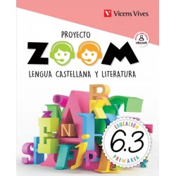 Lengua castellana y literatura 6. Libro 1, 2 y 3 (P. Zoom)