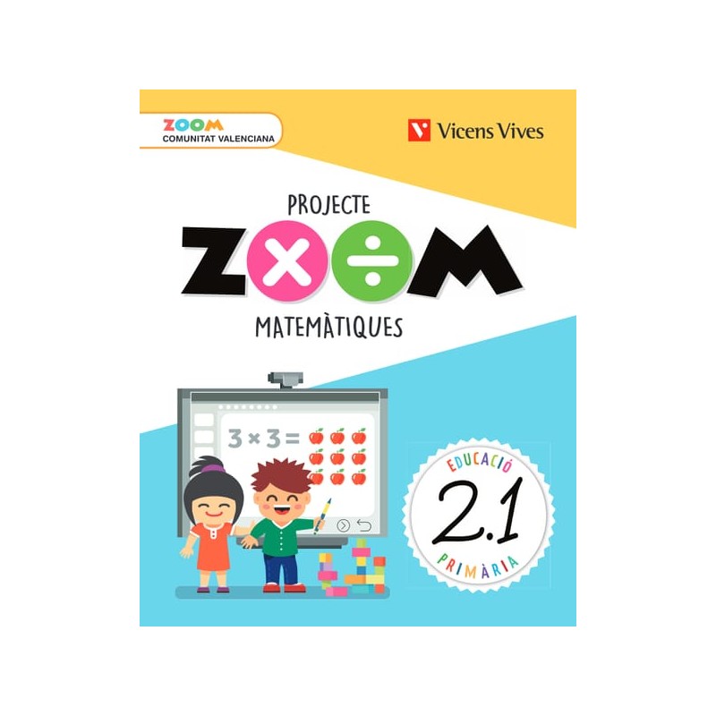 Matemàtiques 2. Comunitat Valenciana. Llibre 1,2,3, i kit material (P. Zoom)