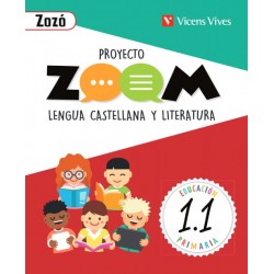 Zozó 1. Lengua castellana y lit.para Catalunya. Libros 1,2,3. (P. Zoom)