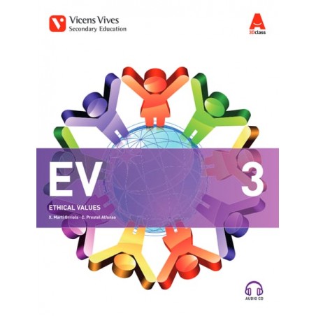 EV 3. Andalucía. Ethical Values. Book and CD (3D class)