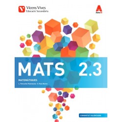MATS 2. Comunitat Valenciana. Matemàtiques. Llibre 1, 2 i 3 (Aula 3D)