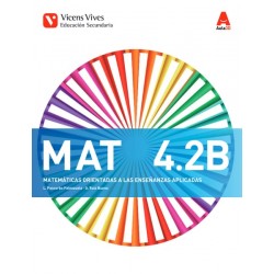 MAT 4 B. Matemáticas orientadas enseñanzas Aplicadas. Libro 1,2 y 3 (Aula 3D)